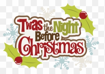Merry Christmas Png Transparent - Merry Christmas Clipart Transparent Eve