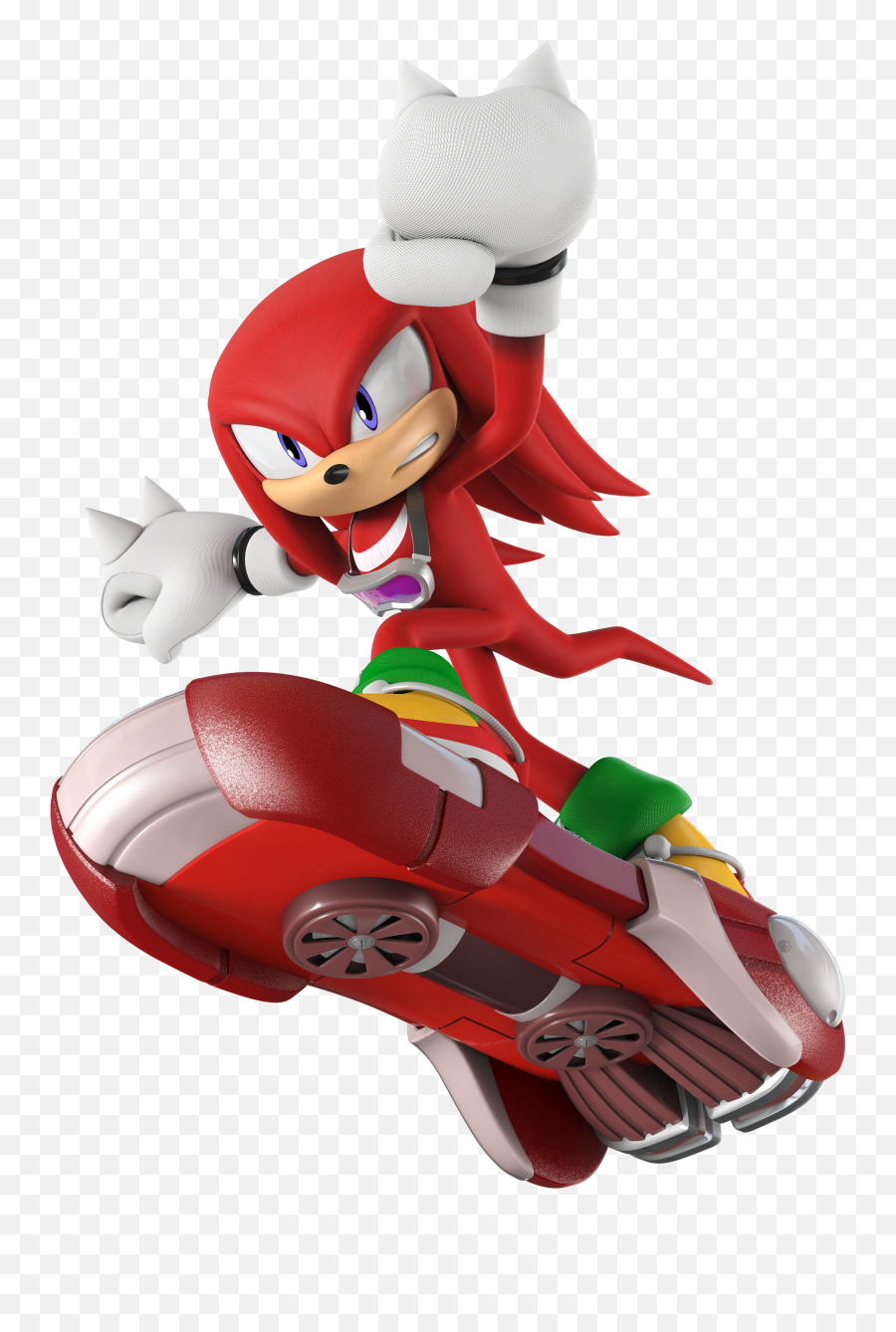 Fileknuckles Free Riderspng - Sonic Retro Sonic Riders Zero Gravity Knuckles,Knuckles The Echidna Png