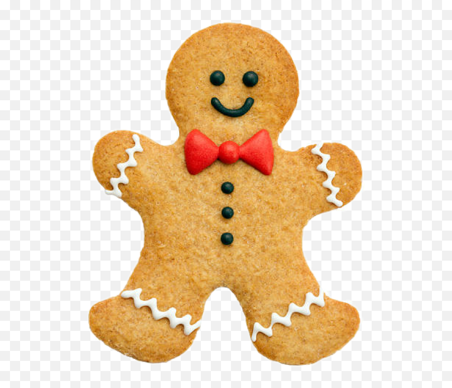 Gingerbread Man Biscuits Christmas - Free Gingerbread Powerpoint Template Png,Gingerbread Man Png