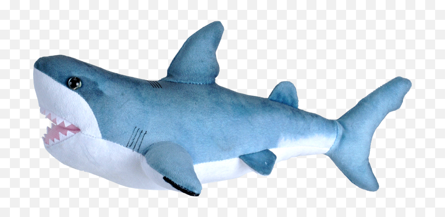 Great White Shark Stuffed Animal - Shark Stuffed Animal Transparent Png,Great White Shark Png