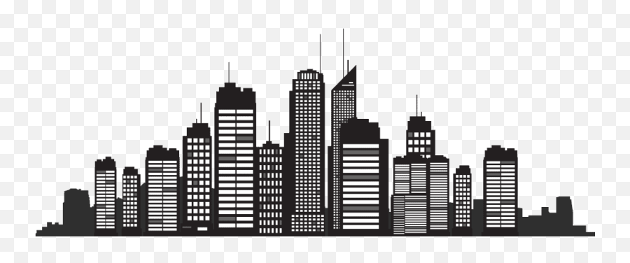 About Trading - City Silhouette Png,City Skyline Silhouette Png