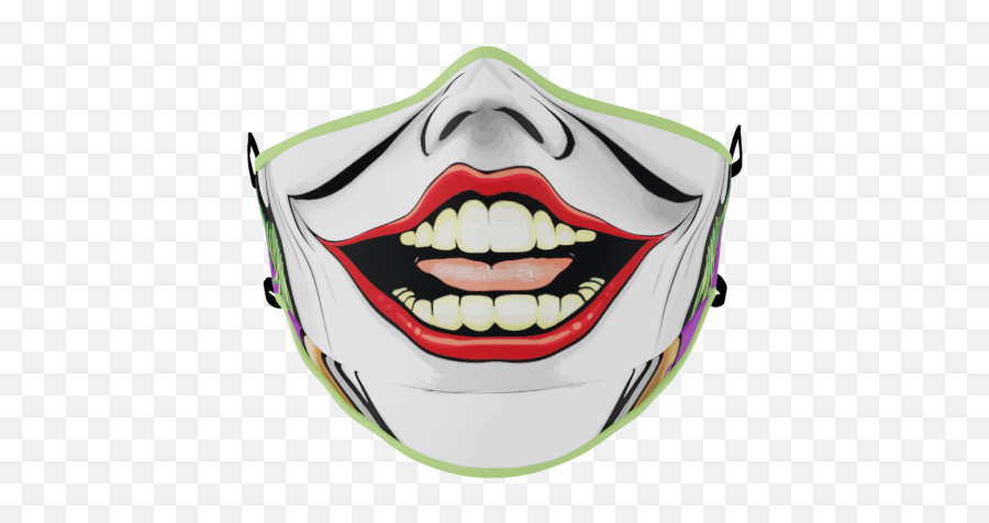 Joker Jack Face Mask - Bag Png,Joker Mask Png
