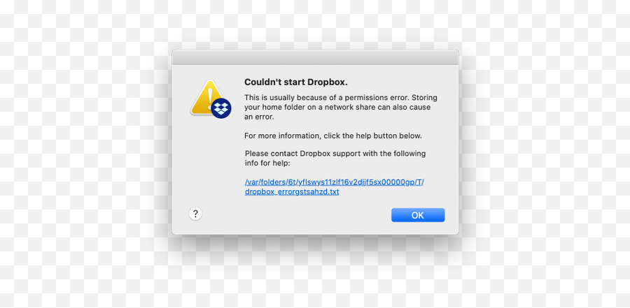 Dropbox Cant Store Files - Screenshot Png,Dropbox Png