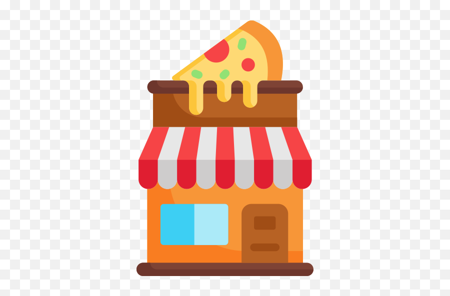 Pizza Shop - Pizza Store Cartoon Png,Pizza Cartoon Png - free transparent  png images 