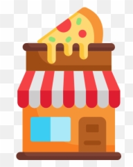 Pizza Shop - Pizza Store Cartoon Png,Pizza Cartoon Png