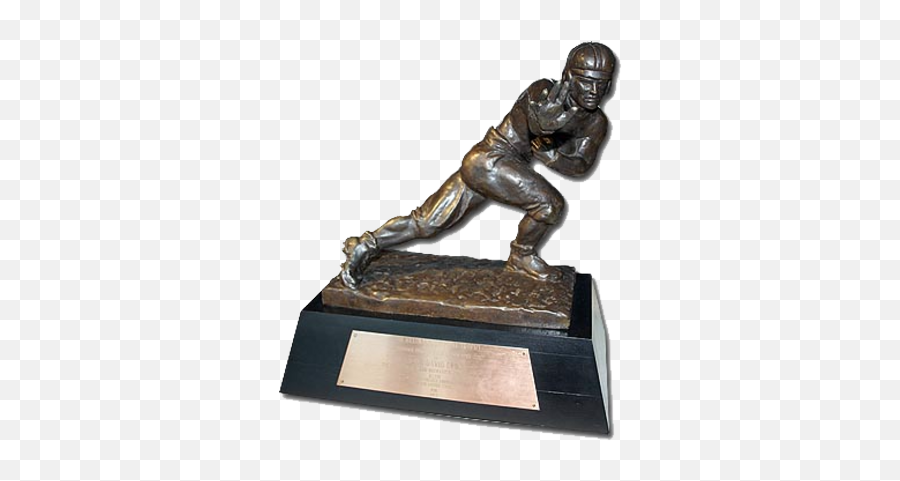 Transparent Heisman Trophy Clipart - Daryll Clark Penn State Png,Trophy Transparent Background