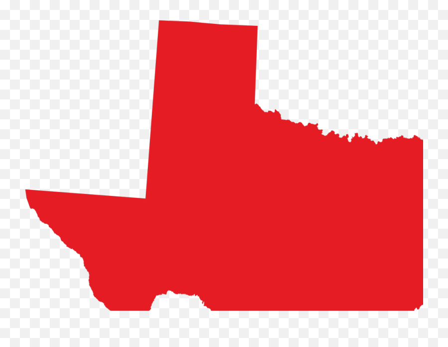 Big Red X Transparent Background - Texas Map Logo Red Png,X With Transparent Background