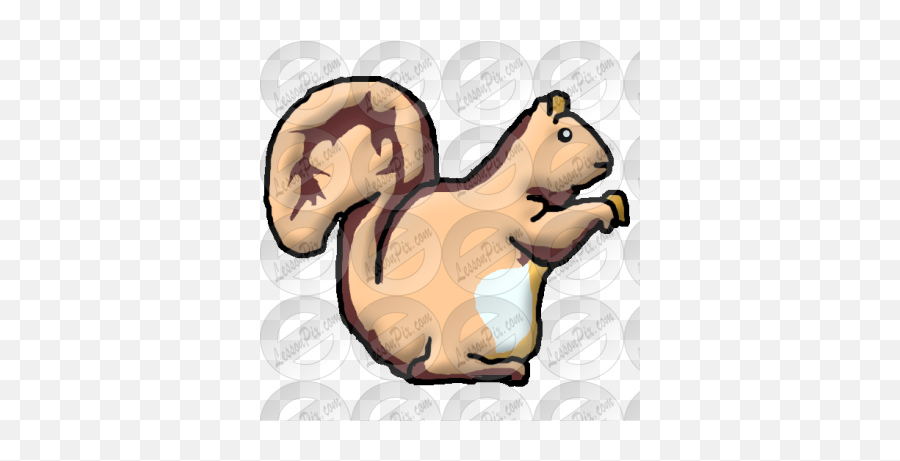 Squirrel Picture For Classroom Therapy Use - Great Squirrel Png,Squirrel Clipart Png