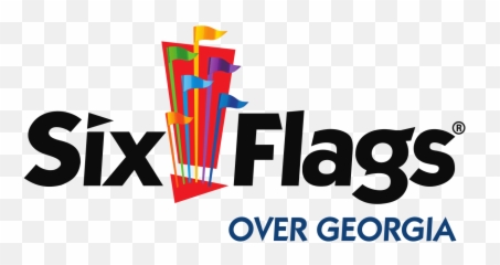 9 Theme Parks Near The Csra - Six Flags Over Georgia Logo Png,Carowinds Logo