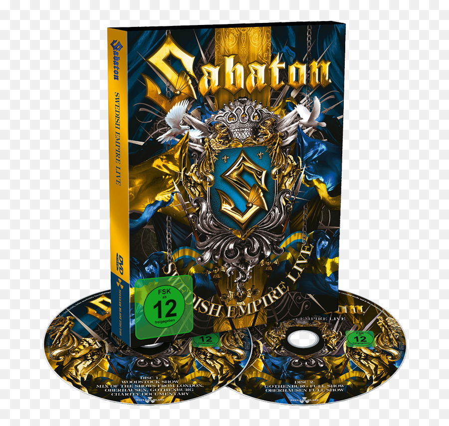 Sabaton - Sabaton Swedish Empire Live Dvd Png,Sabaton Logo