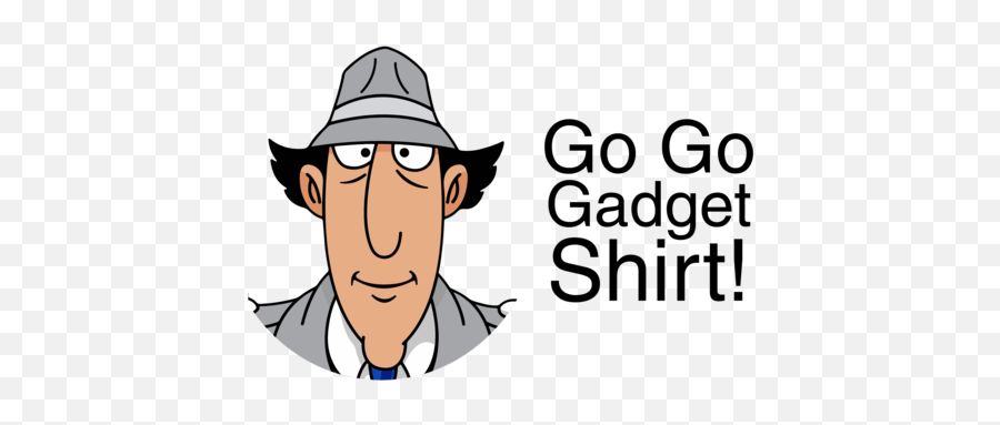 Inspector Gadget T - Easy Inspector Gadget Drawing Png,Inspector Gadget Logo