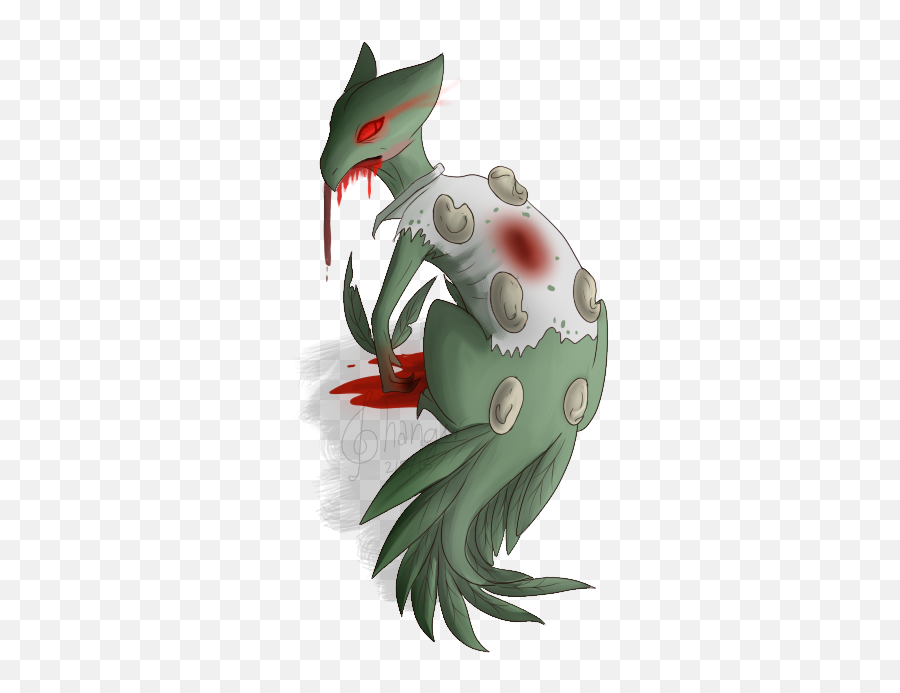 Sade The Undead Sadistic Sceptile - Dragon Png,Sceptile Png