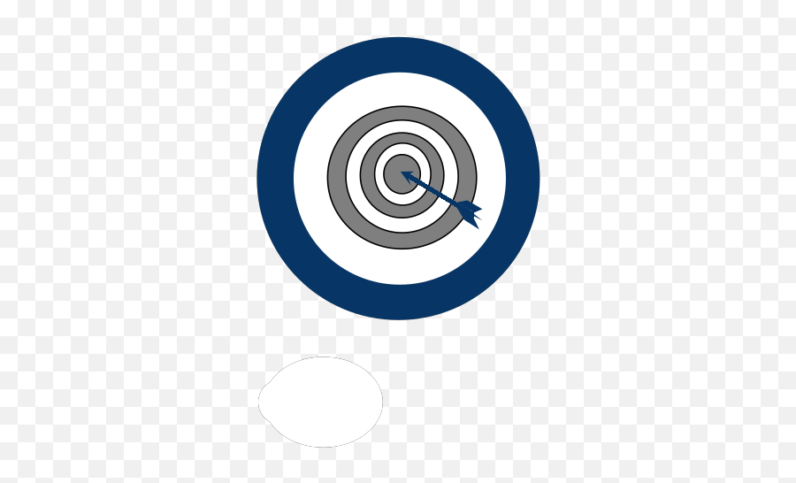 Blue Bulls Eye Png Svg Clip Art For - Dot,Bulls Eye Png