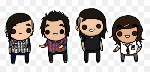 72 Images About Bands - Cartoon Pierce The Veil Png