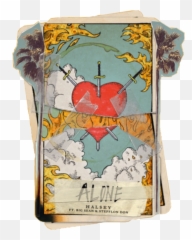 Card Tarot Halsey Alone Bigsean - Halsey Alone Ft Big Sean Stefflon Don Png,Tarot Cards Png