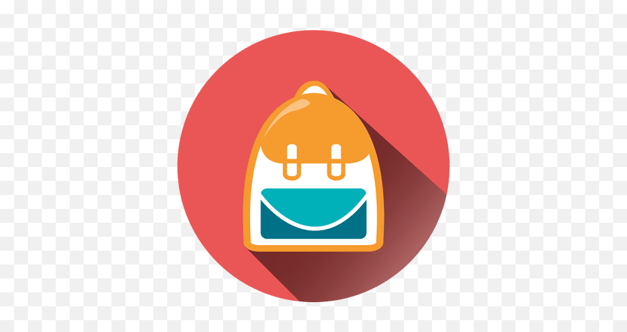 Backpack Round Icon - Round Backpack Icon Png,Backpack Icon Png