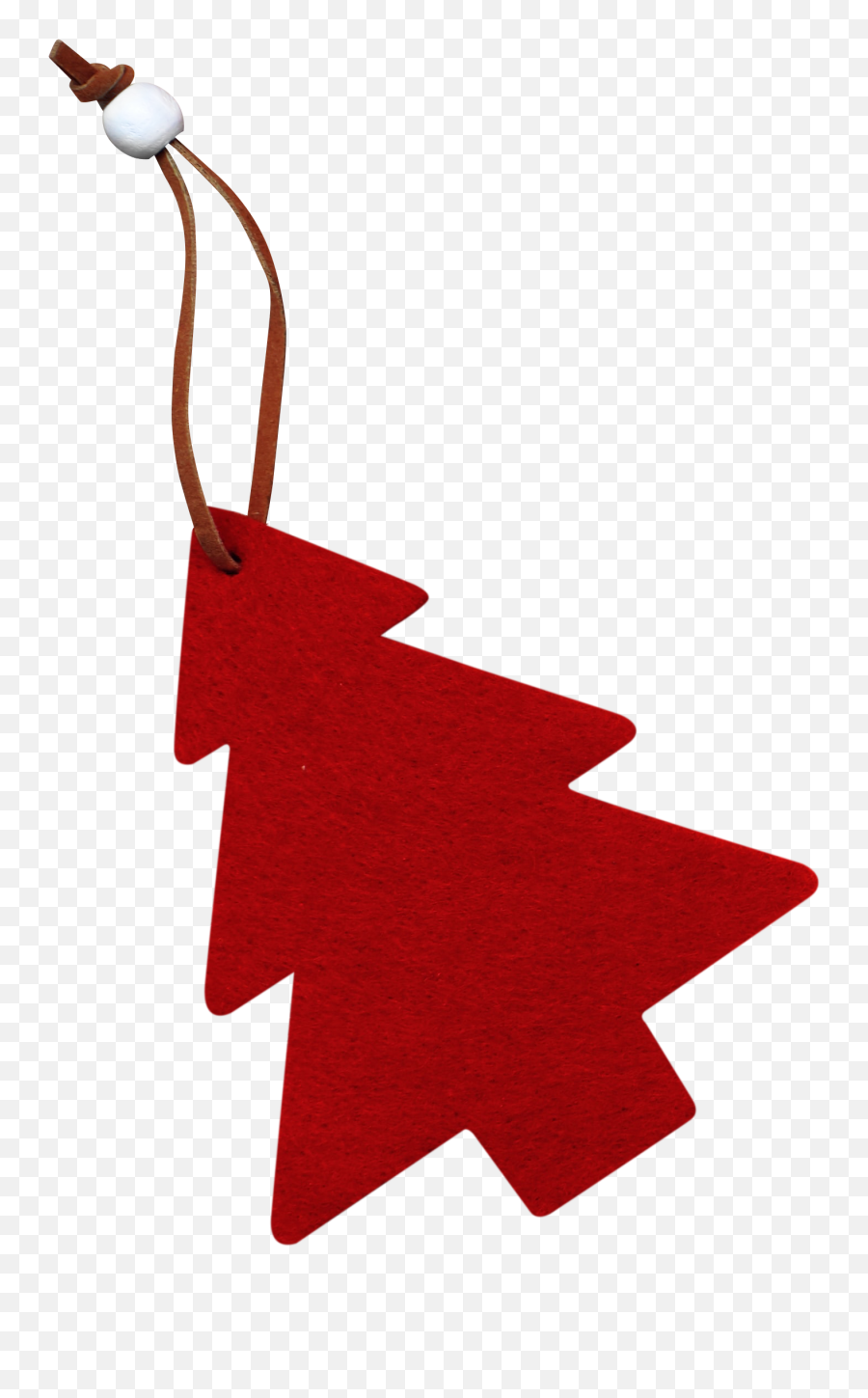 Red Christmas Tree Png - For Holiday,Red Christmas Ornament Png