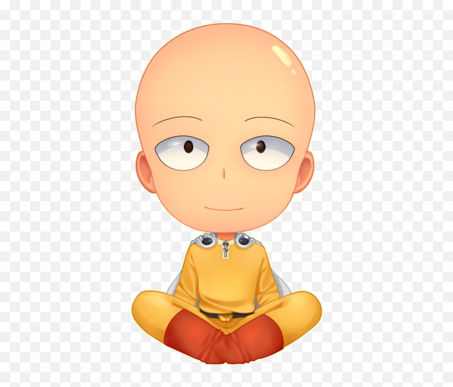 Download Saitama - One Punch Man Emoji Png,Man Emoji Png
