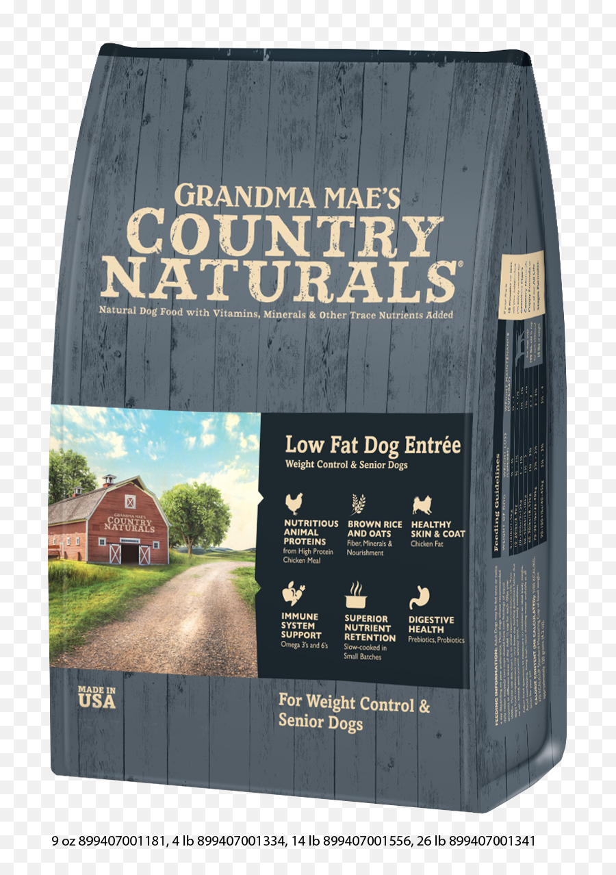 Grandma Maeu0027s Country Naturals Low Fat Formula For Dogs - Grandma Country Naturals Png,Grandma Transparent