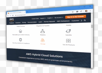 Amazon S3 Web Browser Access - Vertical Png,Aws Png
