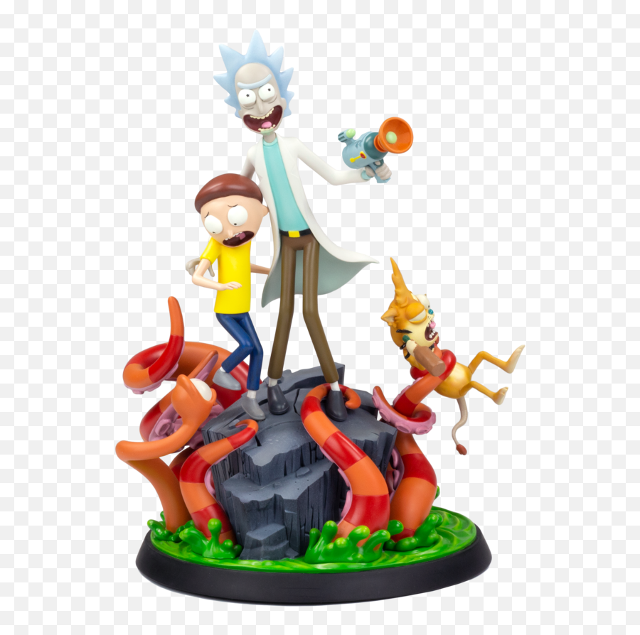 Rick And Morty Statue - Rick And Morty Statue Png,Rick Transparent Rick And Morty Statue - Rick And Morty Statue Png,Rick Transparent