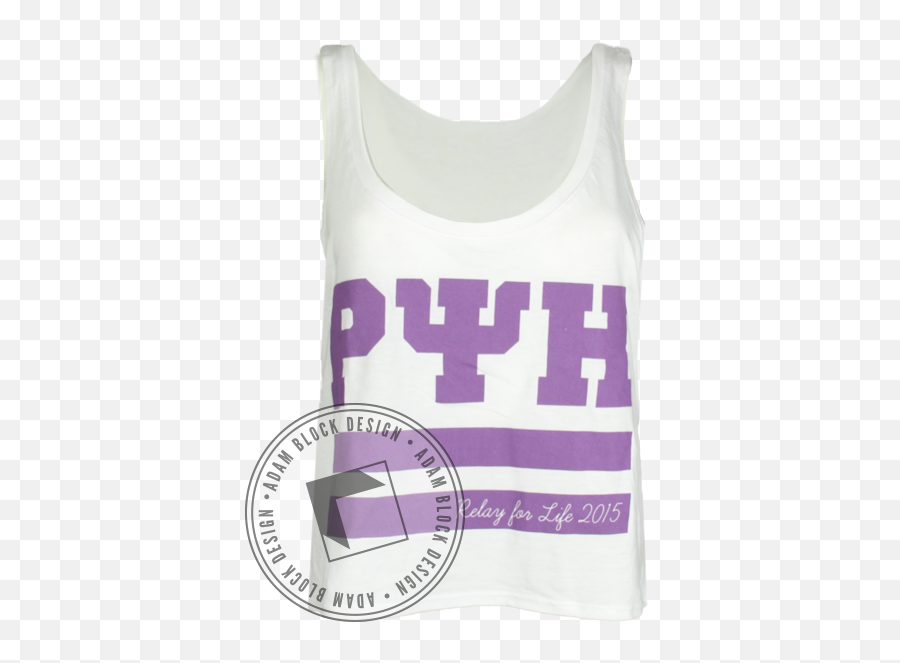 Rho Psi Eta Relay For Life Tank - Adam Block Design Greek Active Tank Png,Relay For Life Logo Png