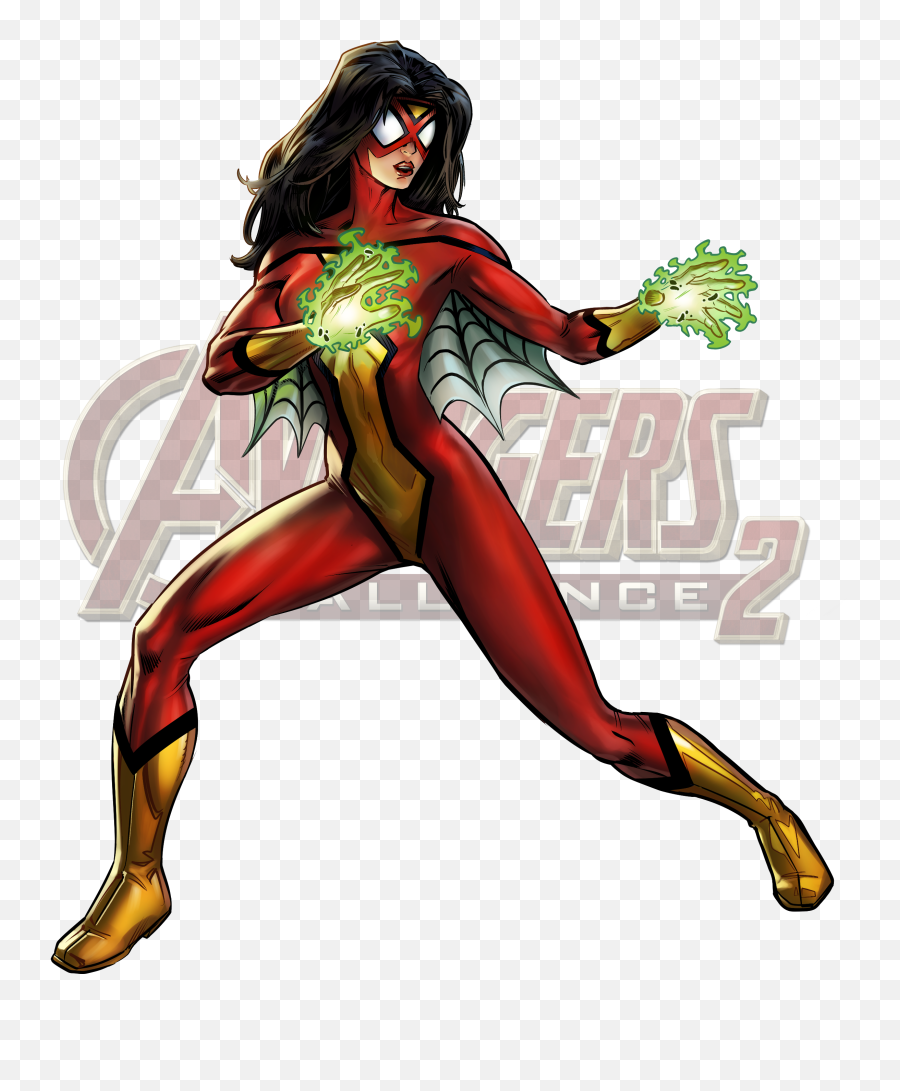 Download Icon Spider - Woman Spiderman Anya Spider Woman Png Anya Corazon,Spiderman Icon