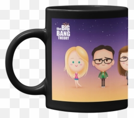 The Big Bang Theory Character Merchandise Store Online - Magic Mug png
