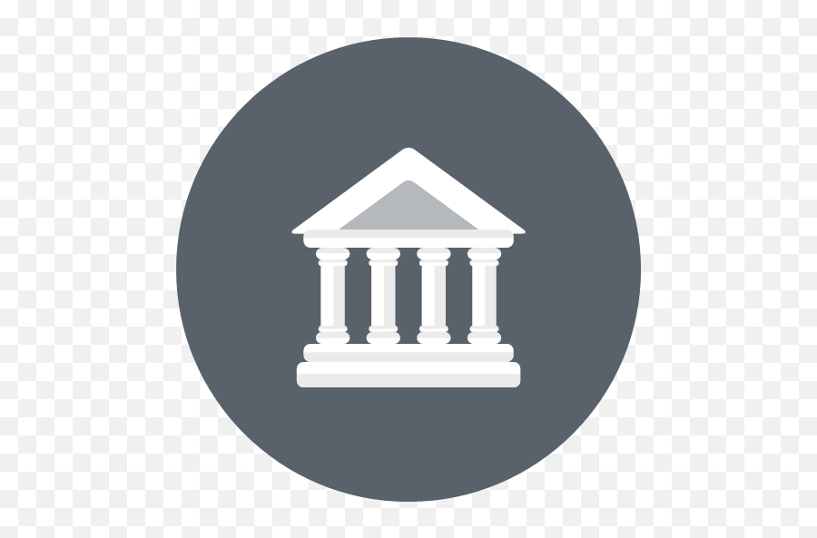 Banking Building Business Courthouse Png Court Icon