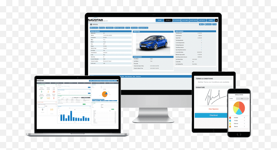Car Rental Software Cloud Fleet Management System Easy To Use - Rent A Car Software Png,Icon Custom Cars