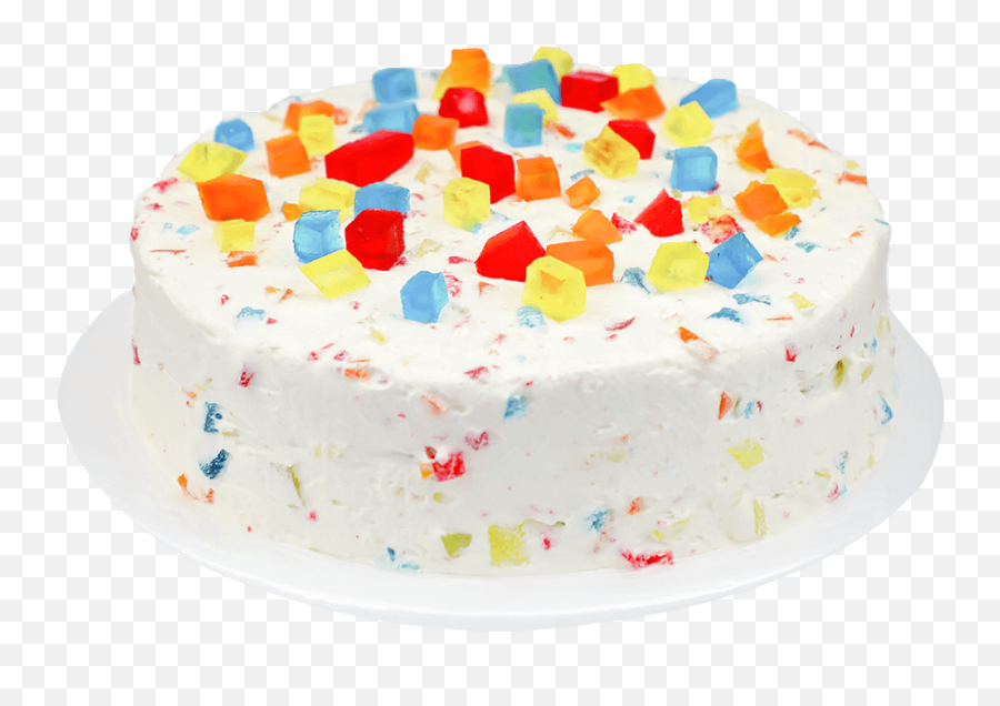 Jello Cake - Cold Birthday Cake Png,Jello Png