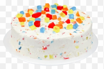 Jello Cake - Cold Birthday Cake Png,Jello Png