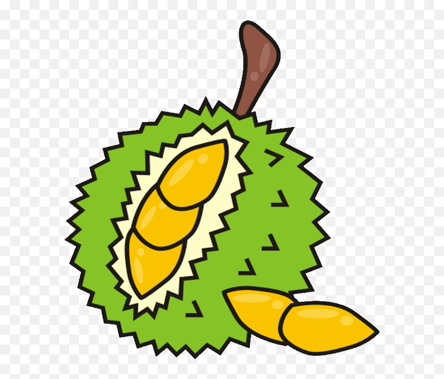 Durian Fruit Royalty Free Clipart - Durian Fruit Clipart Png,Fruit Clipart Png