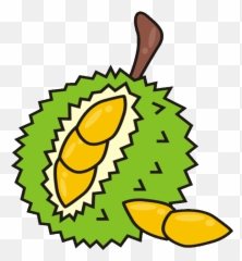 Durian Fruit Royalty Free Clipart - Durian Fruit Clipart Png,Fruit Clipart Png