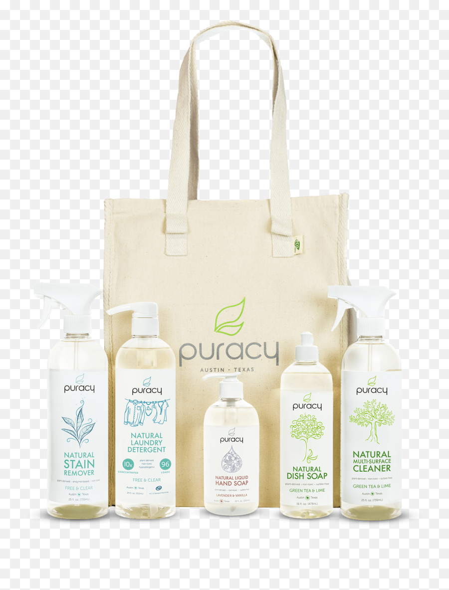 Puracy Reusable Tote Bag - Lotion Png,Icon Painted Purses