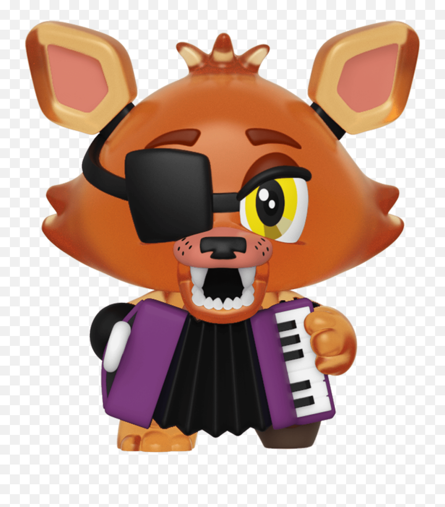 Rockstar Foxy In The Dark - Rockstar Foxy Funko Mystery Mini Png,Foxy Transparent