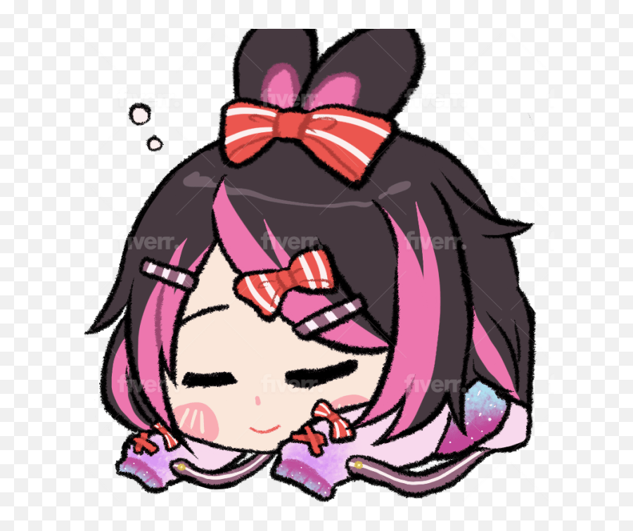 Draw A Cute Anime Sleeping Zzz Ych Icon By Seiji606 Fiverr - Razorback Png,Sleeping Zzz Icon