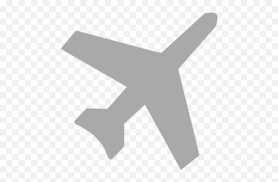 Dark Gray Airplane 3 Icon - Free Dark Gray Airplane Icons Black Airplane Icon Transparent Png,Black Airplane Icon