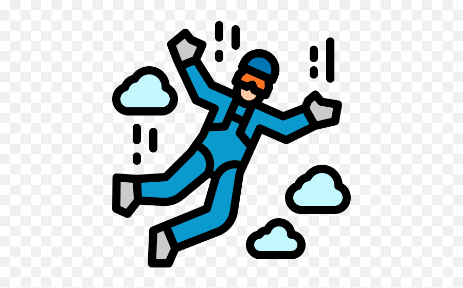 Skydiving - Free Sports Icons Skydive Icon Png,Icon Skydive