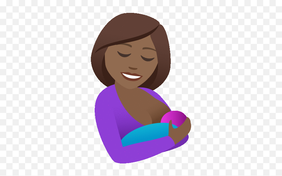 Breastfeeding Joypixels Sticker - Breastfeeding Joypixels For Women Png,Mom And Baby Icon