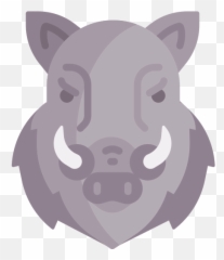 Wild Boar - Free animals icons Common Warthog png
