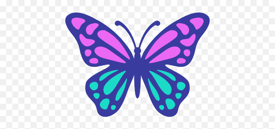 Finding The Right Balance With Color Palettes Kwippe - Android Butterfly Emoji Png,Pink Butterfly Icon