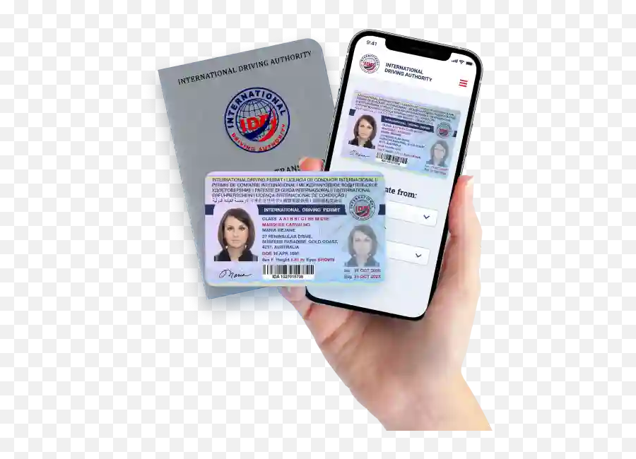 How It Works - International Driving Authority Mobile Phone Png,Driver License Icon
