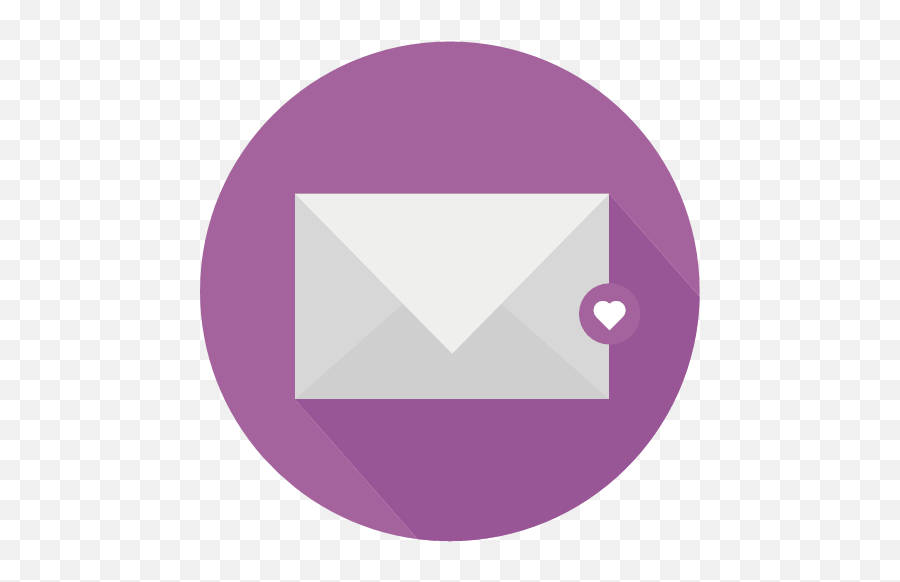 Like Love Mail Icon - E Mail Png,Purple Email Icon