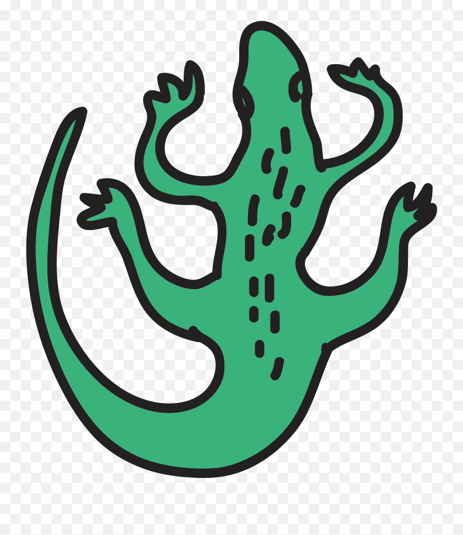 A Drawing Of Alligator Head - Animals Doodle Icon Clipart Dot Png,Alligator Icon
