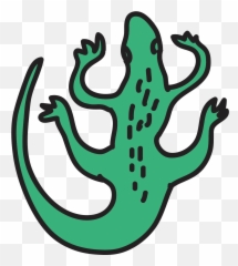 A Drawing Of Alligator Head - Animals Doodle Icon Clipart Dot png