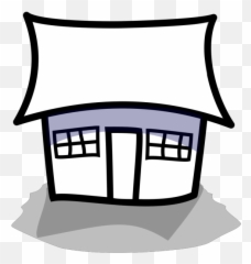 Brown House Outline Png Svg Clip Art For Web - Download Shelter Png