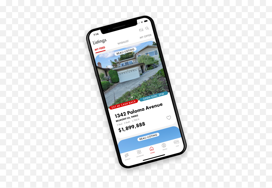 Real Estate Services - Home Buying Selling U0026 Loans Reali Smartphone Png,App Icon Mockup