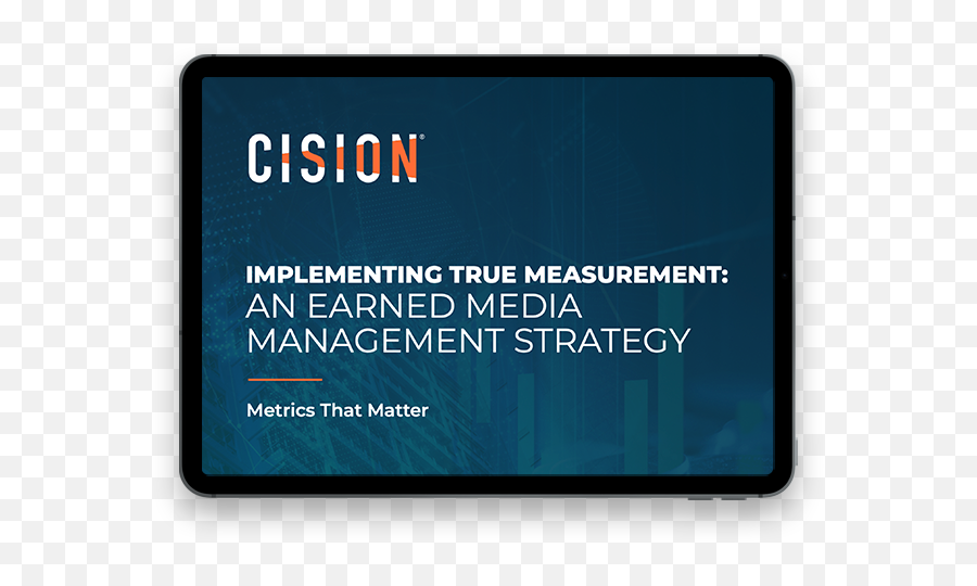 Implementing True Measurement An Earned Media Management - Horizontal Png,Measurement Icon