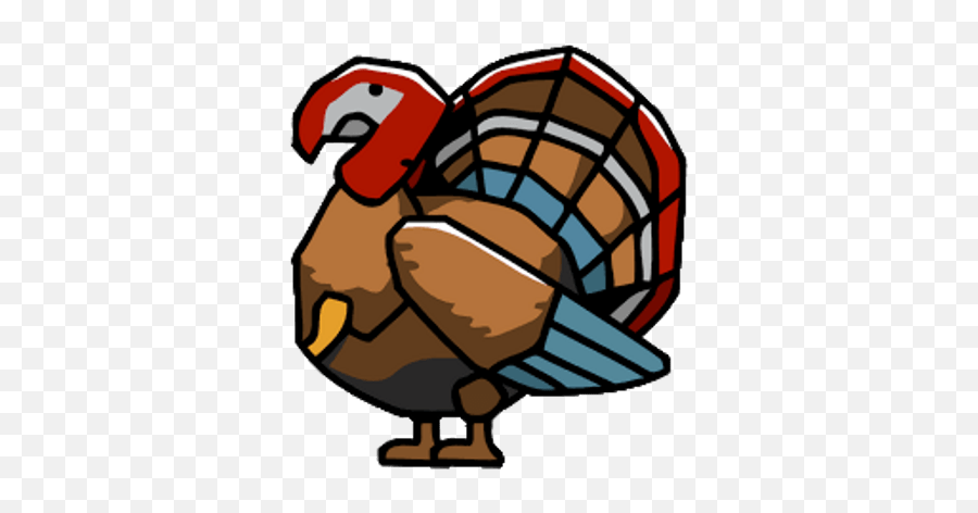 Scribblenauts Turkey Transparent Png - Stickpng Scribblenauts Turkey,Turkey Clipart Transparent Background